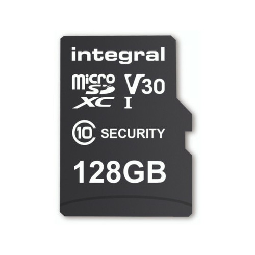 Integral - Carte mémoire 128 Go INMSDX128G10-SEC Integral  - Carte SD Integral