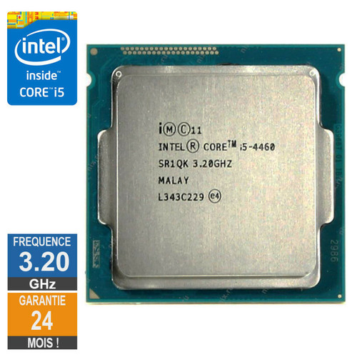 Intel - Processeur Intel Core I5-4460 3.20GHz SR1QK FCLGA1150 6Mo Intel  - Processeur Intel lga 1150