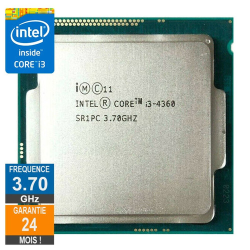 Intel - Intel Core i3-4360 3.70GHz SR1PC FCLGA1150 Intel  - Processeur Intel lga 1150