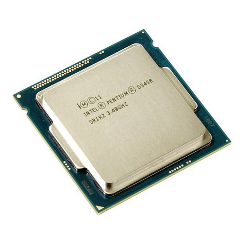 Intel - Processeur CPU Intel Pentium G3450 3.4Ghz 3Mo 5GT/s FCLGA1150 Dual Core SR1K2 Intel  - Processeur reconditionné