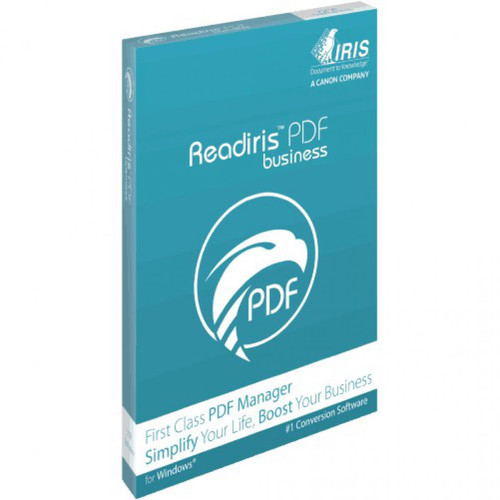 Iris - Readiris PDF Business 22 - Licence perpétuelle - 1 PC - A télécharger Iris  - Iris
