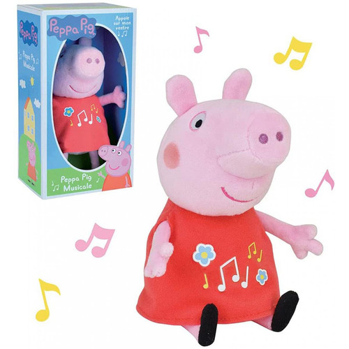 Jemini - Peluche Musicale Peppa Pig de 20 cm Jemini  - Jemini