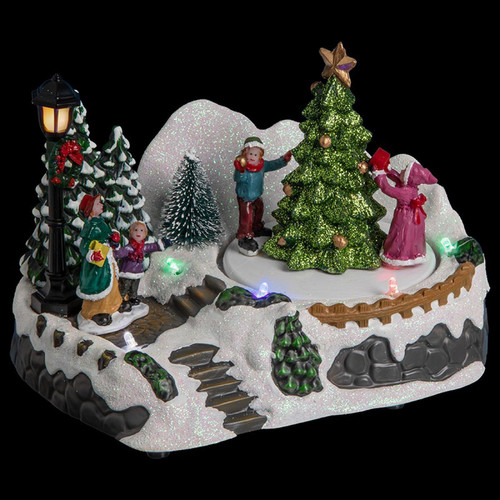 Feeric Christmas - Village de Noël lumineux Enfants et sapin Récréation - FEERIC CHRISTMAS Feeric Christmas  - Feeric Christmas