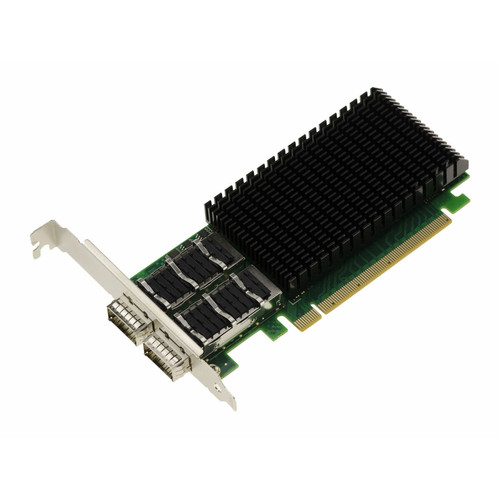 Kalea-Informatique - Carte réseau PCIe pour serveur ou PC Dual 100G QSFP28 2 ports. Chipset Mellanox ConnectX 4 Kalea-Informatique  - Carte Contrôleur USB