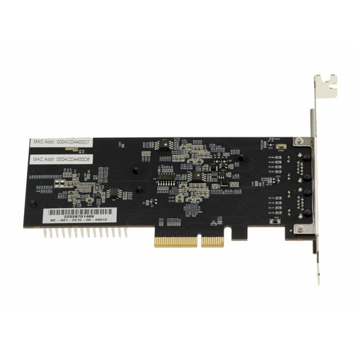 Kalea-Informatique Carte réseau PCIe 3.0 x4 Dual 10 Gigabit Ethernet 2 ports RJ45 10G AQUANTIA AQC113CS