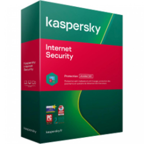 Antivirus Kaspersky Internet Security 2021 - Licence 2 ans - 3 appareils