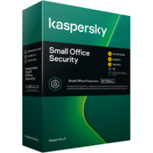 Suite de Sécurité Kaspersky Small Office Security - Licence 1 an - 10 postes + 10 mobiles + 1 serveur