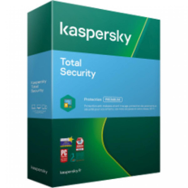 Antivirus Kaspersky Total Security 2021 - Licence 1 an - 1 appareil