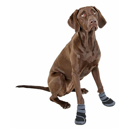 Accessoires chien de chasse Kerbl Active Protection des Pattes pour Chien Gris/Noir Taille M