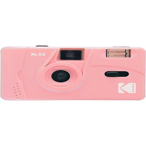 Kodak - KODAK M35 - Appareil Photo Rechargeable 35mm, Objectif Grand Angle Fixe, Viseur optique , Flash Intégré, Pile AAA- RECONDITIONNE - Candy Pink Kodak  - Occasions Appareil compact