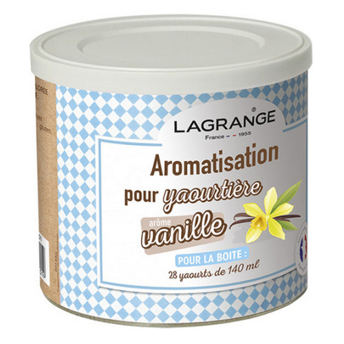 Lagrange - Pot de 425g arome vanille pour yaourtière - 380310 - LAGRANGE Lagrange  - Yaourtière Lagrange