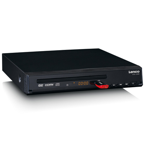 Lenco Lecteur DVD avec HDMI et télécommande DVD-120BK Noir