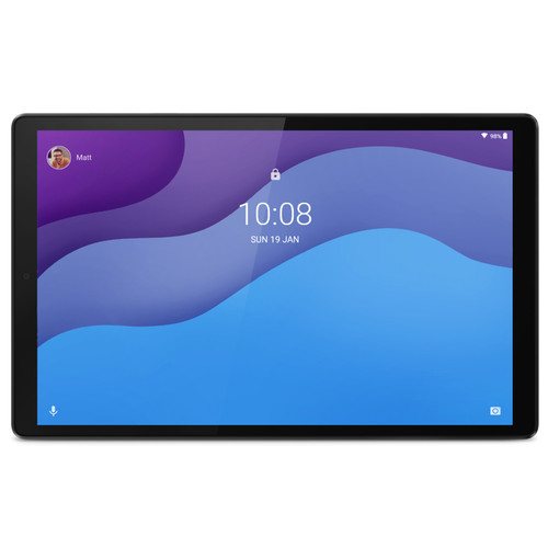 Tablette Android Lenovo Lenovo Tab M10 4G LTE 32 Go 25,6 cm (10.1') Mediatek 3 Go Wi-Fi 5 (802.11ac) Android 10 Gris