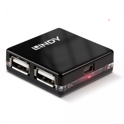 Lindy Hub USB 2.0 - 2 ports (Noir)