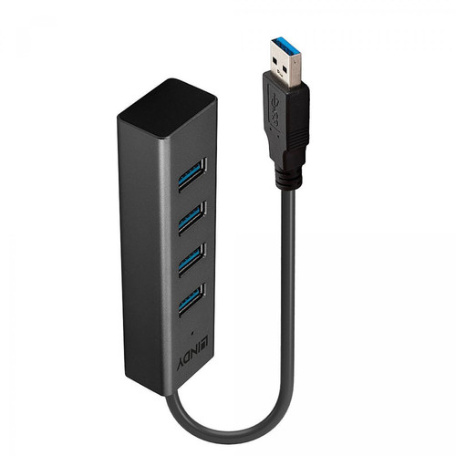 Lindy - Hub USB 3.0 4 ports Lindy  - Bonnes affaires Câble et Connectique