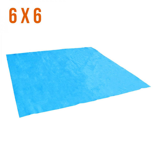 Linxor - Tapis de sol et de protection bleu pour piscine 6 m x 6 m Linxor  - Linxor