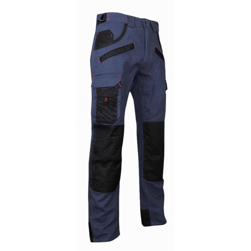 Lma - Pantalon Briquet LMA Bleu foncé / Noir - T.46 - 1559 T.46 Lma  - Lma