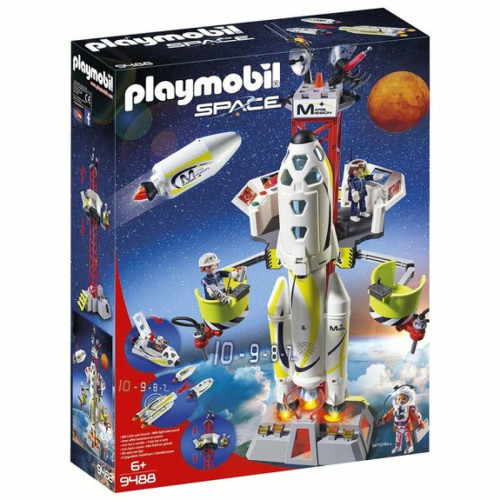 Ludendo - Fusée Mars et plateforme Playmobil Space 9488 Ludendo  - Films et séries