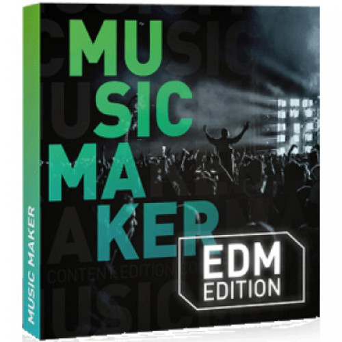 Magix - Music Maker EDM Edition - Licence Perpétuelle - 1 poste  - A télécharger Magix  - Logiciel pour Mac Magix