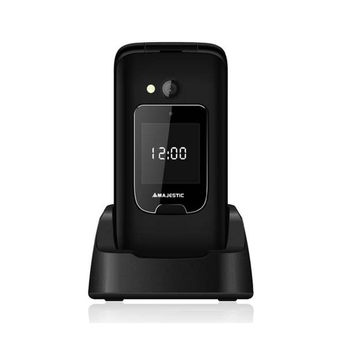 Majestic - New Majestic Sileno 50R Flip 6,1 cm (2.4') 90 g Noir Téléphone pour seniors Majestic  - Majestic