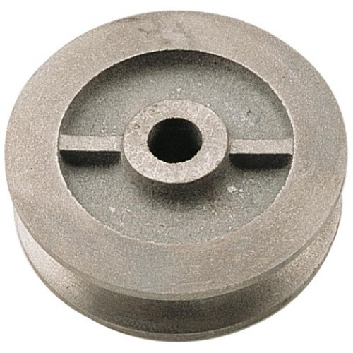 Mantion - Galet en fonte à gorge carrée diamètre 60 mm pour porte coulissante sur fer plat Mantion  - Système coulissant Mantion