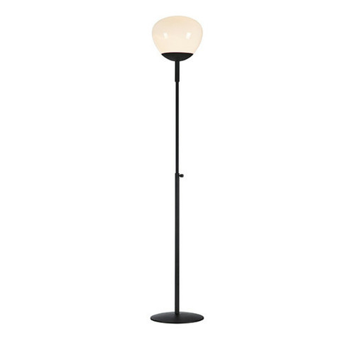 Markslojd - Lampadaire Globe 1 Lumière Noir, Blanc Markslojd  - Luminaires Markslojd