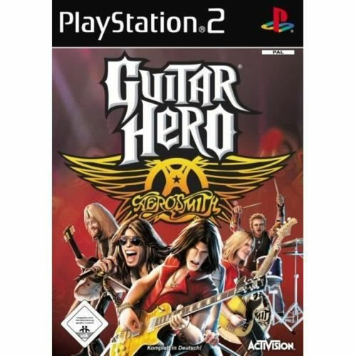 Jeux PS2 marque generique GUITAR HERO: AEROSMITH [IMPORT ALLEMAND] [JEU PS2]