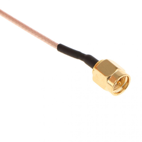 marque generique 2PCS SMA Femelle à SMA Mâle Câble WIFI Antenne Extension Router Coaxial - 125 mm