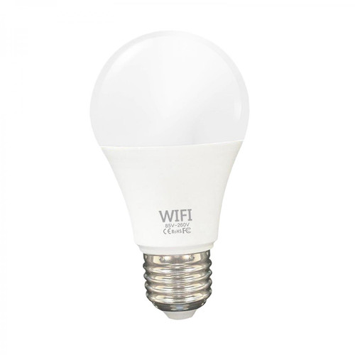 NC - Ampoules Intelligentes WiFi Dimmable LED E27 Control / Google Home / Alexa 9W 850LM NC  - Allumer eteindre une lampe a distance