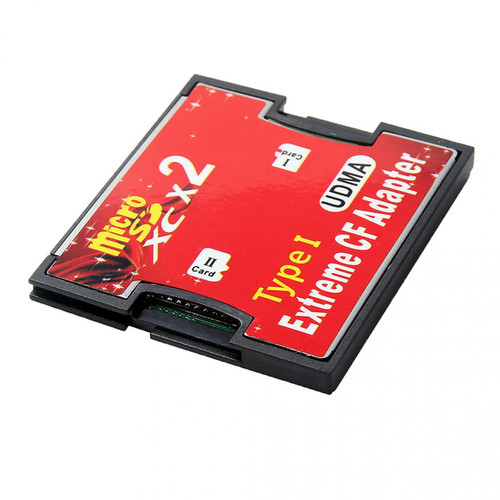 Lecteur carte mémoire Carte Sd Tf Sdhc 2 Port Slot Pour Taper I Carte Flash Compacte Cf Lecteur Adaptateur