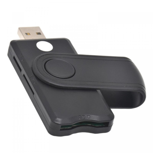 marque generique - Lecteur de carte USB 2.0 portable compact intelligent marque generique  - Lecteur carte mémoire