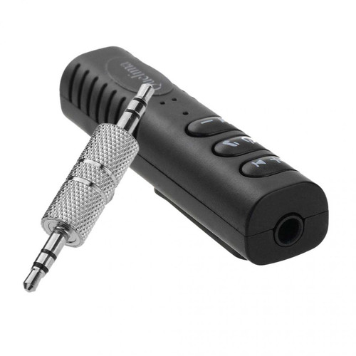marque generique Mini Kit Mains Libres Bluetooth Pour Récepteur Audio AUX Hands Jack 3.5mm New