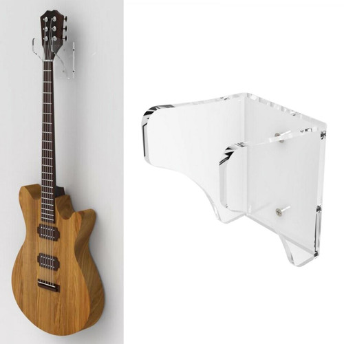 marque generique - Support De Suspension Mural Pour Guitare à Suspendre, économiser De L'espace Noir marque generique  - Instruments à cordes