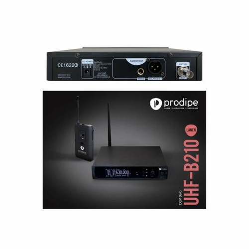 Prodipe - Micro-Instruments UHF B210 PRO + Body pack sans fil LCD 100 Fréquences DSP SOLO Prodipe  - Prodipe