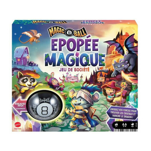 Mattel Games - Epopee Magique - Jeux de société - 7 ans et + - Jeux Mattel Games Mattel Games  - Mattel Games