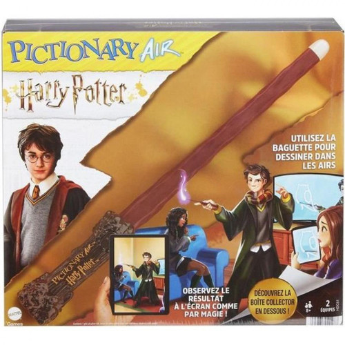 Mattel Games - Mattel Games - Pictionary Air Harry Potter - Jeu d'ambiance et de dessin pour toute la famille - Des 8 ans Mattel Games  - Mattel Games