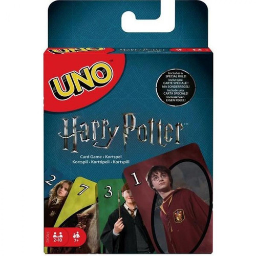 Mattel Games - UNO Harry Potter Jeu de cartes - 2 a 10 joueurs - 7 ans et + Mattel Games  - Mattel Games