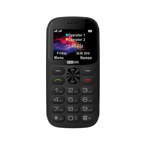 Maxcom - Telemóvel Maxcom MM471 Dual Sim Negro Maxcom  - Téléphone Portable Maxcom
