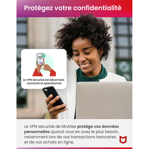 McAfee McAfee total protection - licence 2 ans - 5 postes - a télécharger