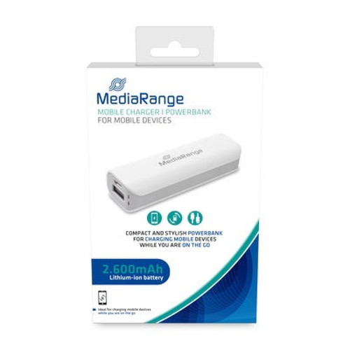 Mediarange - MediaRange MR745 Batterie Externe Aluminium Argentée Mediarange  - Mediarange