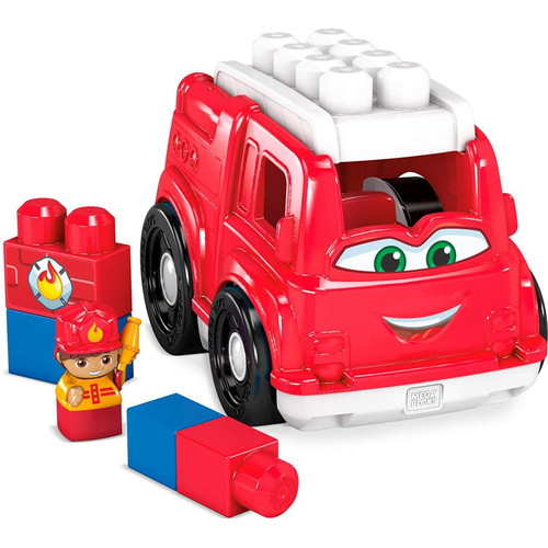 MEGA BLOKS - Camion de Pompiers de blocs de construction de 6 pièces pour bébé et enfant de 1 à 5 ans MEGA BLOKS  - MEGA BLOKS