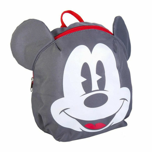 Mickey Mouse - Sac à dos enfant Mickey Mouse Gris (9 x 20 x 25 cm) Mickey Mouse  - Mickey Mouse