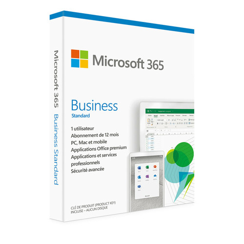 Microsoft - 365 Business Standard Microsoft  - Logiciel pour Mac Microsoft