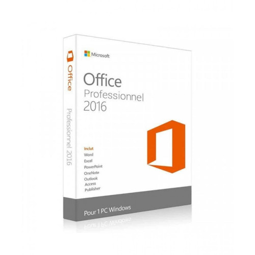 Microsoft - Microsoft Office 2016 Professionnel (Pro) - Clé licence à télécharger - Livraison rapide 7/7j Microsoft  - Bonnes affaires Bureautique et Utilitaires