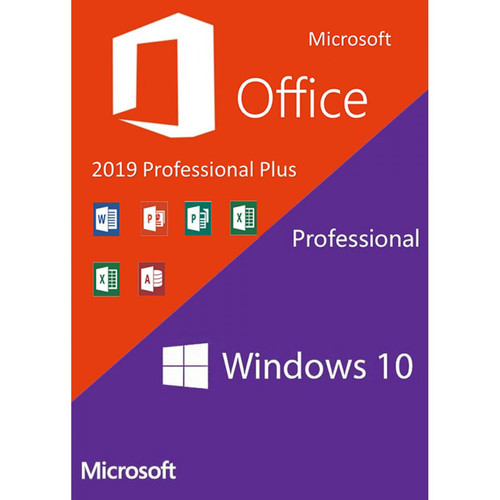 Microsoft - SUPER PACK ACTIVATION Windows 10 PRO + Office 2019 Pro Plus en téléchargement ! Microsoft  - Ventes Flash