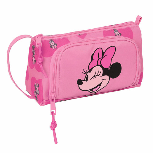 Minnie Mouse - Trousse Scolaire avec Accessoires Minnie Mouse Loving Rose 20 x 11 x 8.5 cm (32 Pièces) Minnie Mouse  - Minnie Mouse