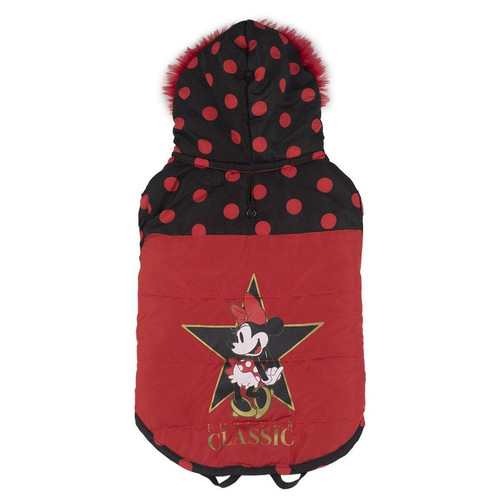 Minnie Mouse - Manteau pour Chien Minnie Mouse Noir Rouge XXS Minnie Mouse  - Minnie Mouse