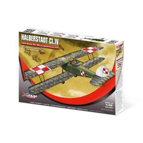 Mirage Hobby - Halberstadt CL.IV [Polish-Russian War,RAF, Occupation Forces 1919 - 1:48e - Mirage Hobby Mirage Hobby  - Mirage Hobby