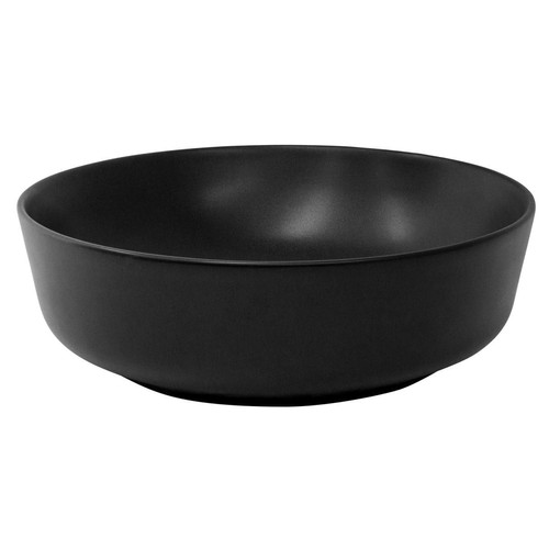 ML design modern living - Lavabo en céramique noir mat vasque à poser ovale pour salle de bain Ø415x135 mm ML design modern living  - Lavabo