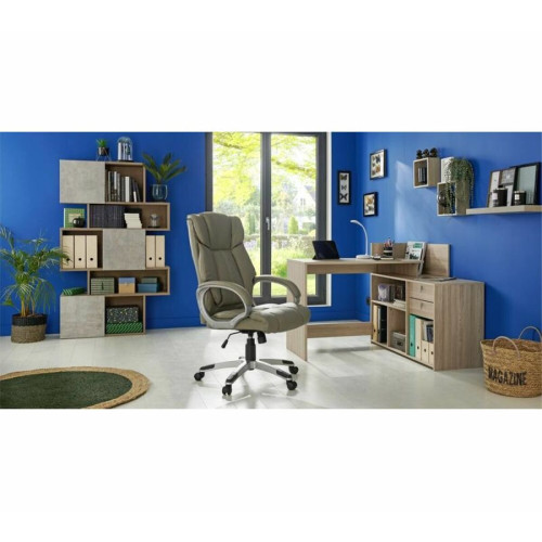 Modern Living - Fauteuil de bureau MARVIN Gris Modern Living  - Sièges et fauteuils de bureau